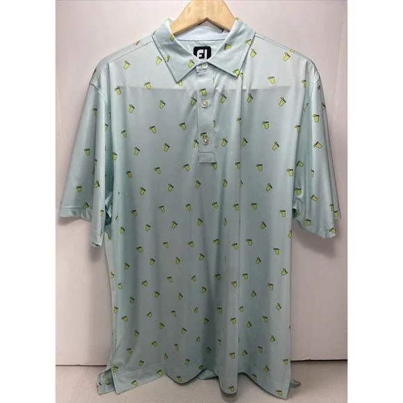 FootJoy Shirts Footjoy Mens Size L Polo Shirt Stretch Short